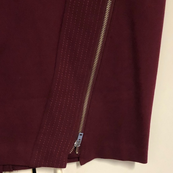 Moto chic SEJOUR skirt Zipper Ponte 14W quality - Picture 3 of 9